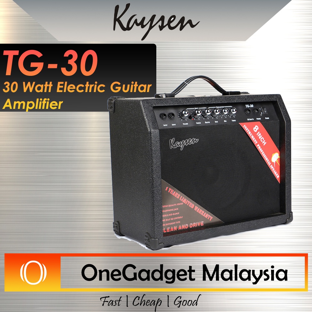 Kaysen 30 / 15 / 5 Watt Electric Guitar Amplifier Guitar Speaker Amp 30
