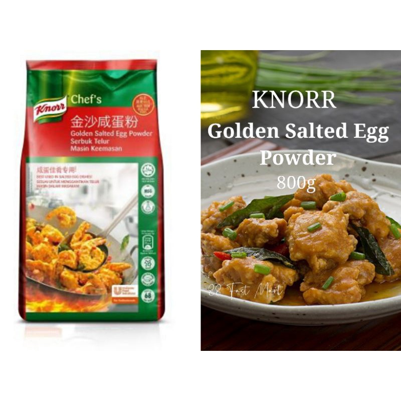 Halal【knorr Golden Salted Eggserbuk Telur Masin 金沙咸蛋粉】800g Shopee Malaysia 2783