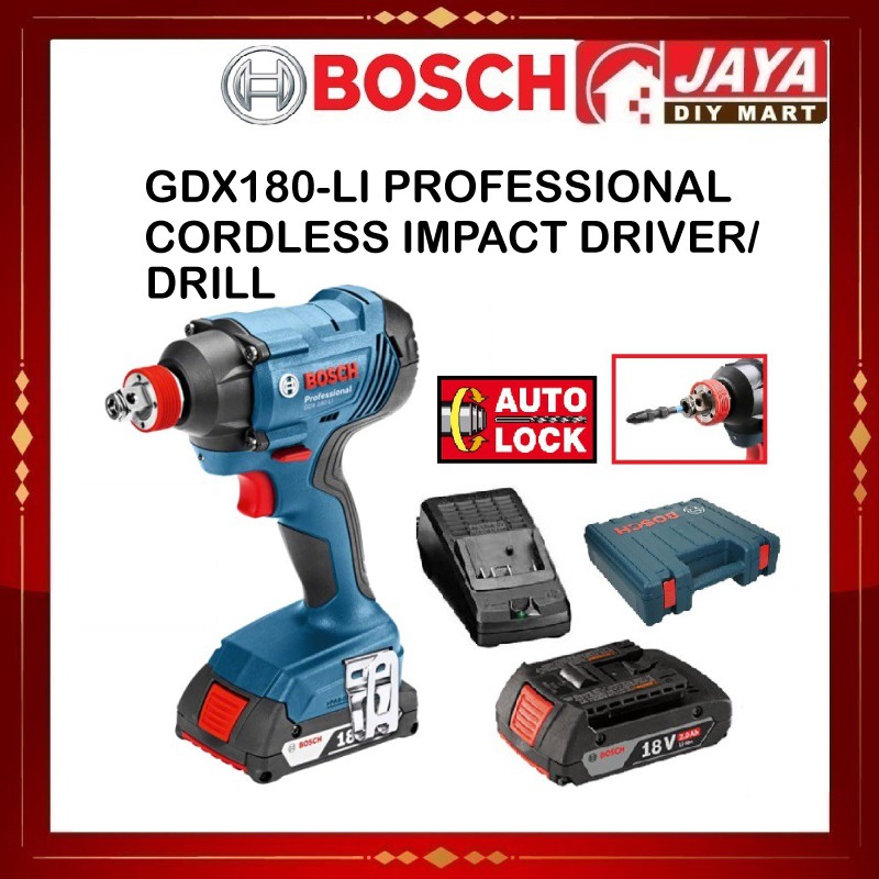 Bosch Gdx 180 Li Gdx180 Li Professional Cordless Impact Driver Wrench