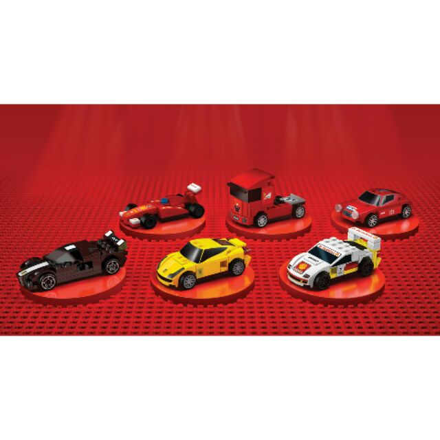 🔥Limited Edition Shell V-Power LEGO Ferrari Set of 6 Collection ...