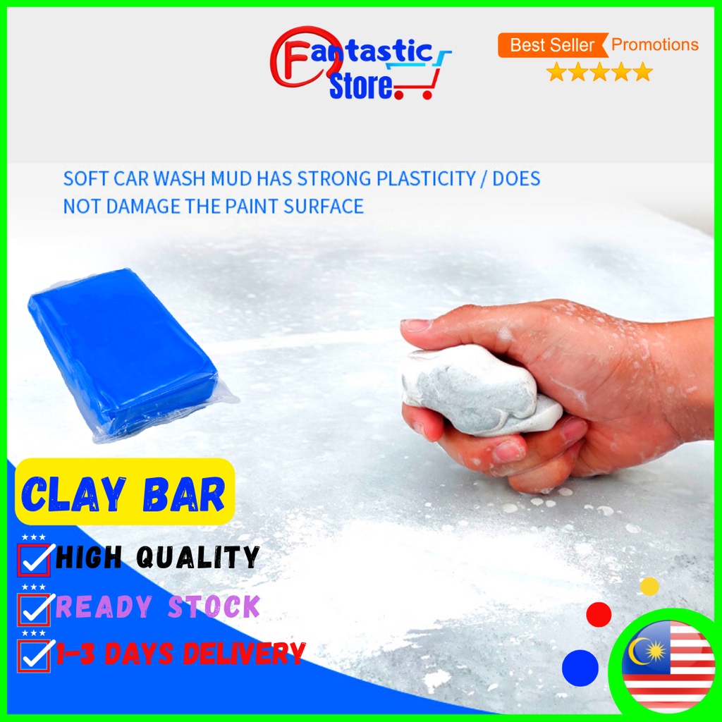 CLAY BAR STAIN REMOVER CAR BODY DETAILING CAR CLEANING Car wash Clay bar Car Polish Scratch