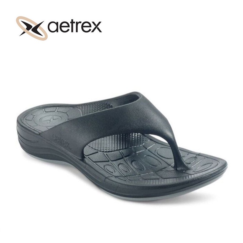 Aetrex best sale flip flops