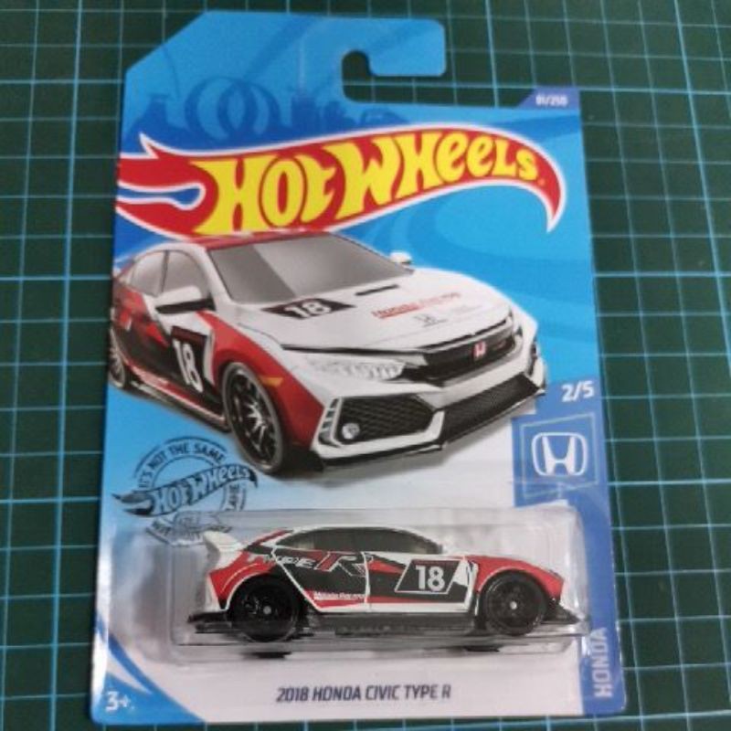 Hotwheels 2018 Honda Civic Type R /2020 (81/250) | Shopee Malaysia