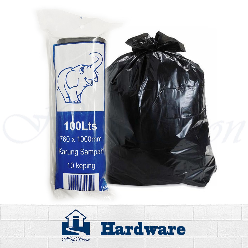 32" x 40" inch XL Size High Quality Roll Garbage Bag HDPE Beg Sampah