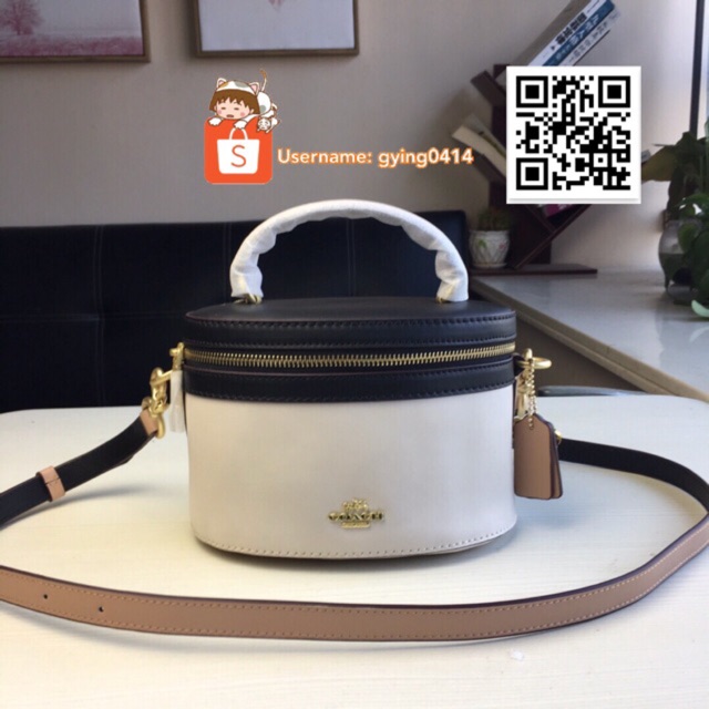 Coach x selena best sale gomez colorblock trail bag