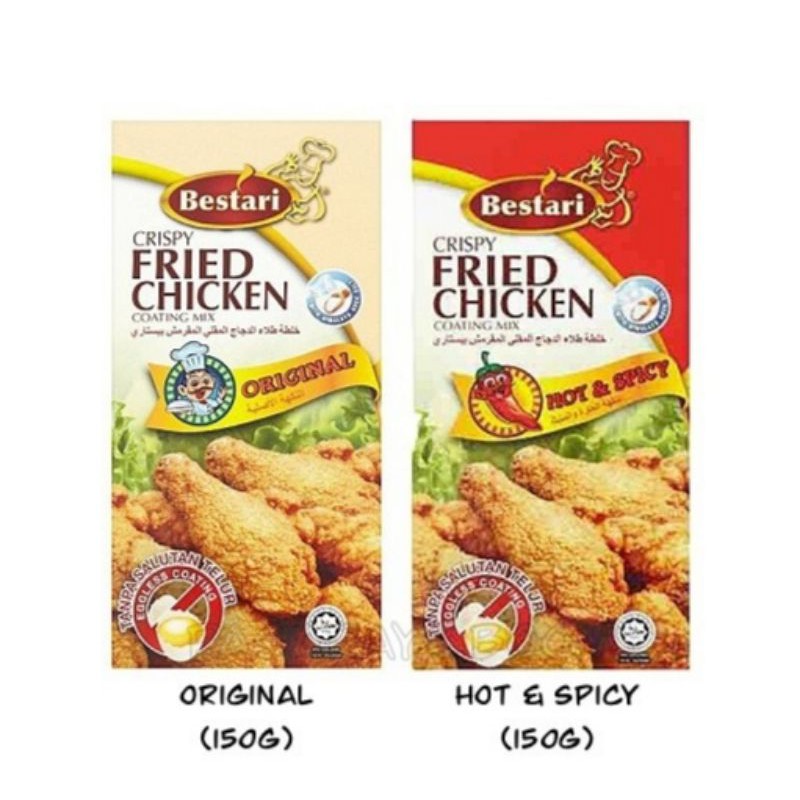 Bestari Crispy Fried Chicken Coating Mix 150g Shopee Malaysia 2437