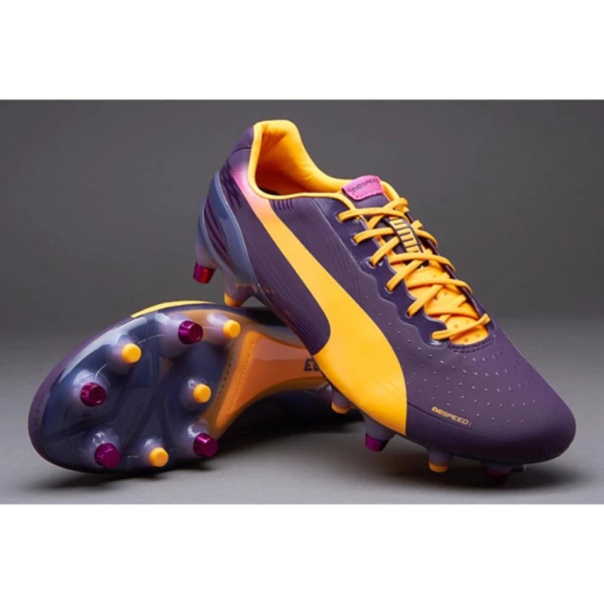 Puma evospeed 2024 purple orange