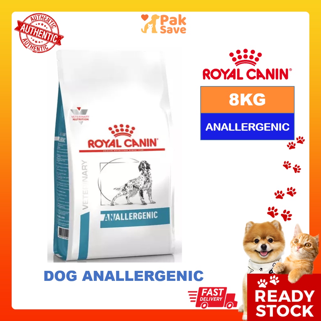 Anallergenic dog food 8kg best sale