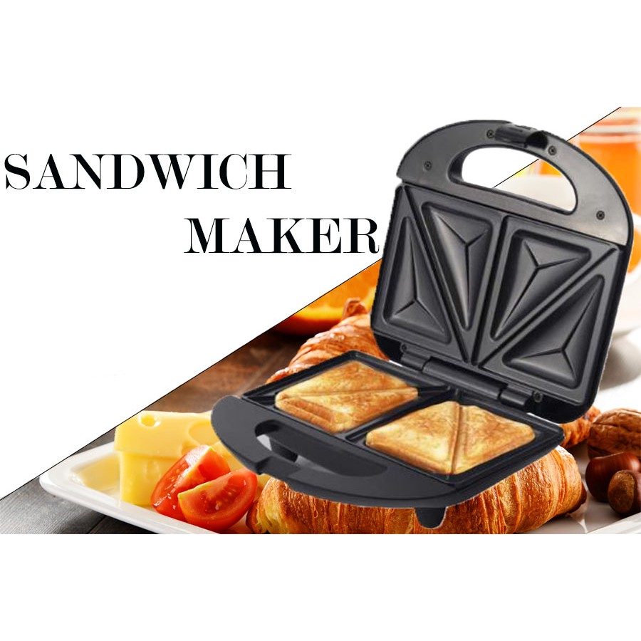 Breakfast Machine Toast Electric Bread Sandwich Maker 4 Slices SF-6015 ...