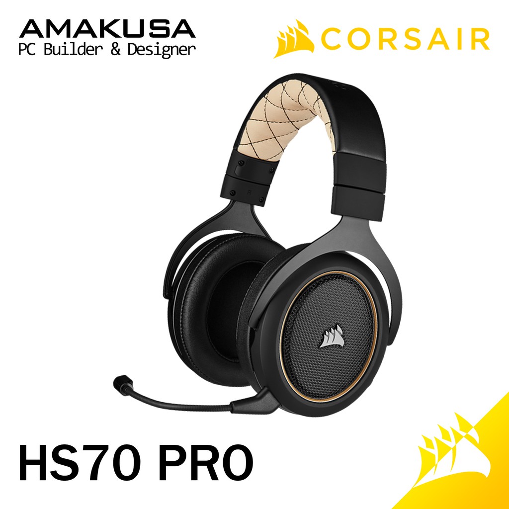 Corsair HS70 PRO Wireless 7.1 Surround Sound Gaming Headset