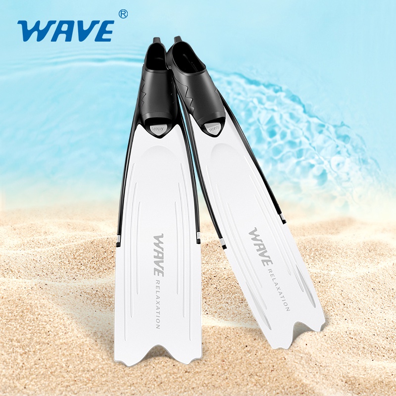 WAVE Diving Fins Professional Adult Training Spearfishing Long