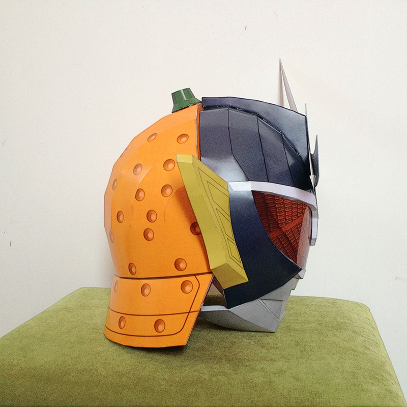 Kamen Rider Gaim Lock Semente Papercraft 800x600