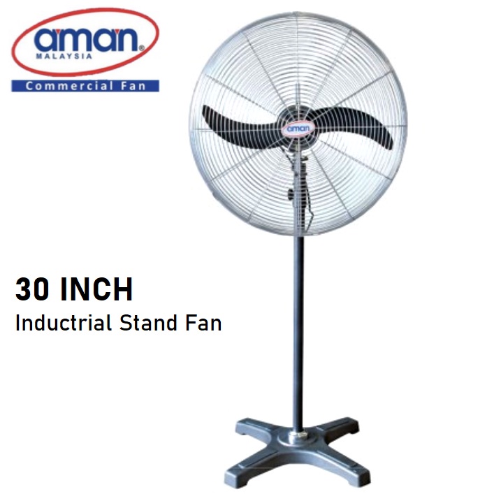 Aman ISF-30 Heavy Duty Industrial Stand Fan 30