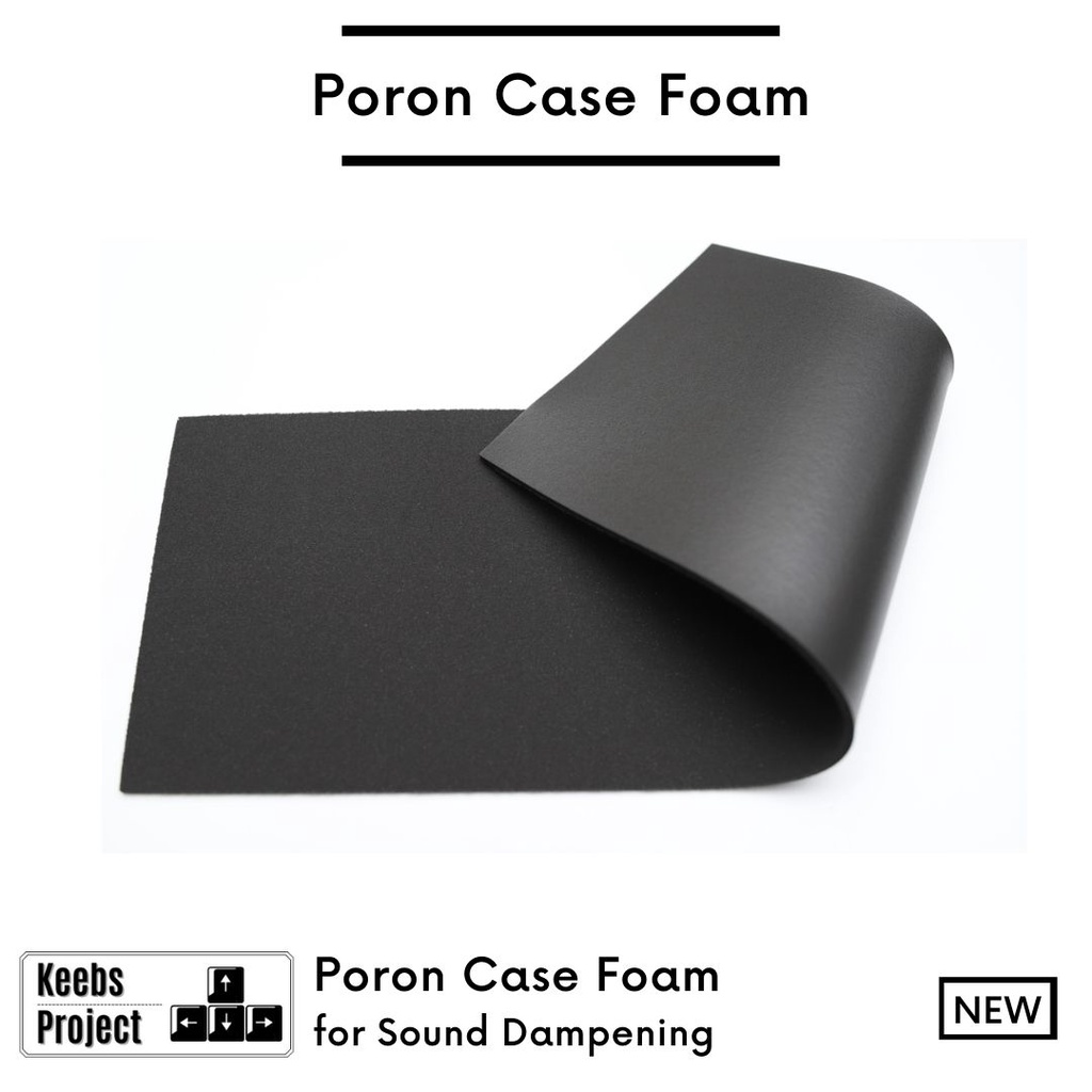 Poron / EVA Case Foam for sound dampening for Mechanical Keyboard