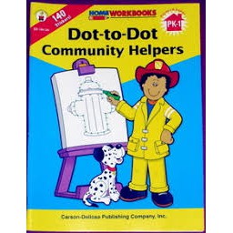 Dot-to-Dot Community Helpers Grade Pre-Kindergarten-1 | Shopee Malaysia