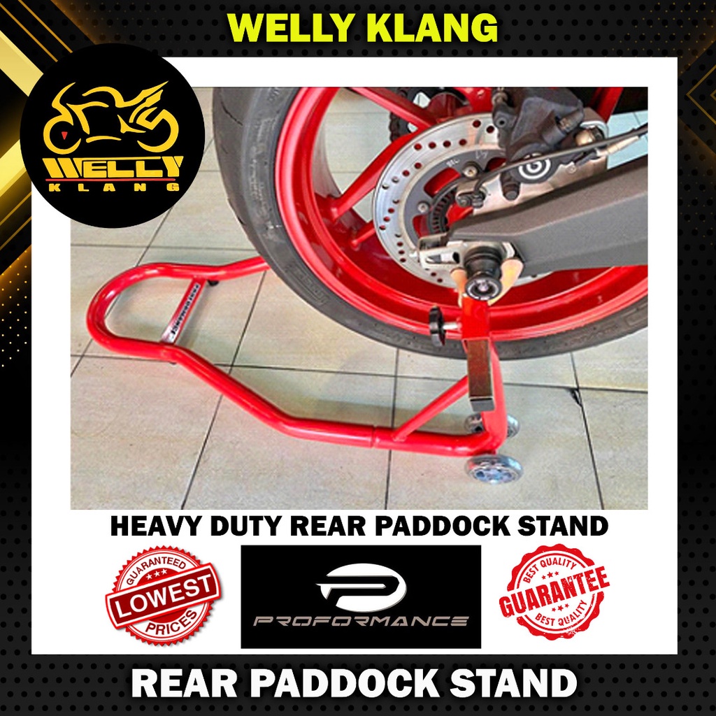 Rear Paddock Stand Universal Heavy Duty Yamaha Honda Ducati Aprilia