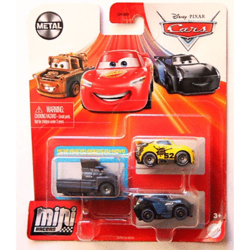 Disney Pixar Cars Mini Racers Next Gen Gale Beaufort 3-pack | Shopee ...