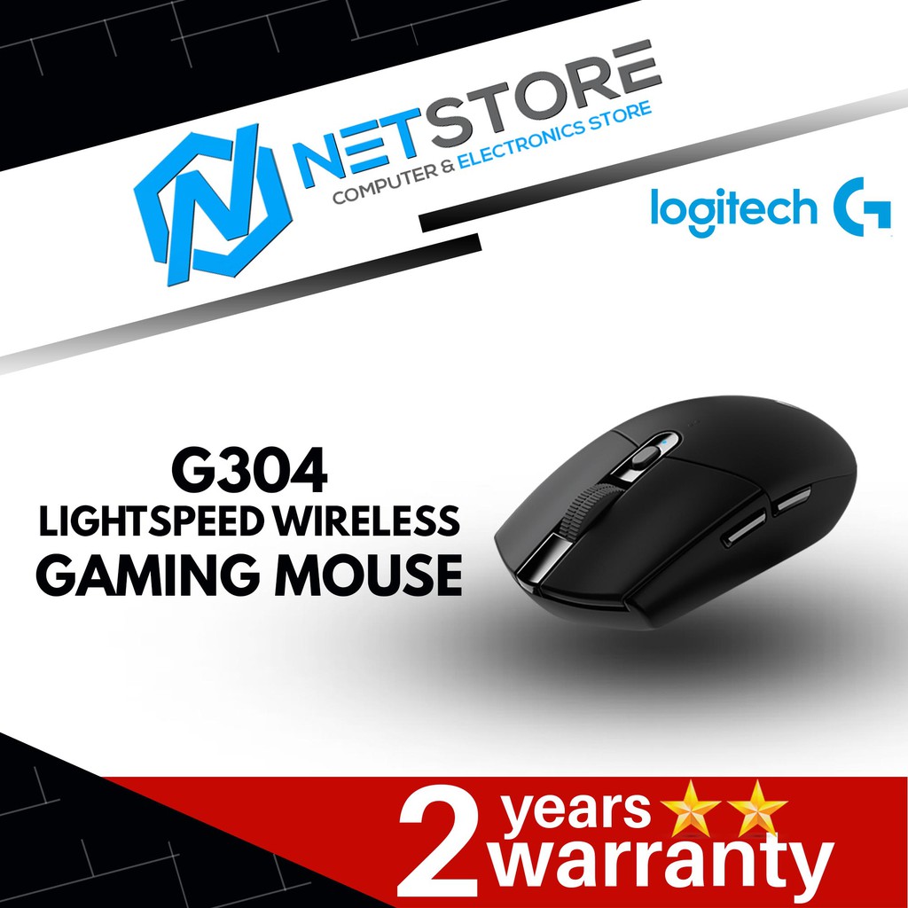 Logitech G304 Lightspeed Wireless Gaming Mouse Black (910-005284 ...