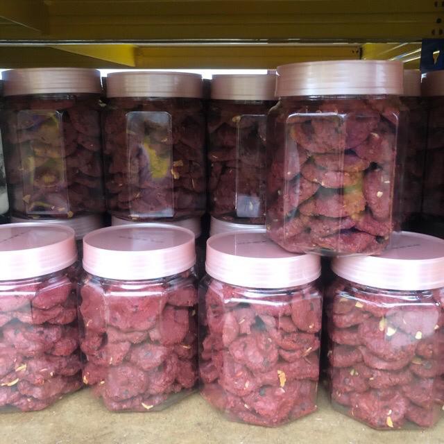 COOKIES RAYA BISKUT RAYA RED VELVET COOKIES 50 PCS | Shopee Malaysia