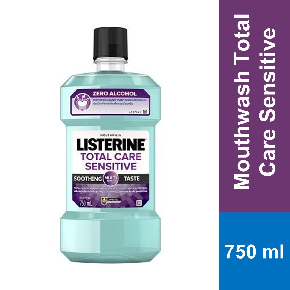 Listerine Total Care Sensitive Mouthwash (750ml) Shopee Malaysia