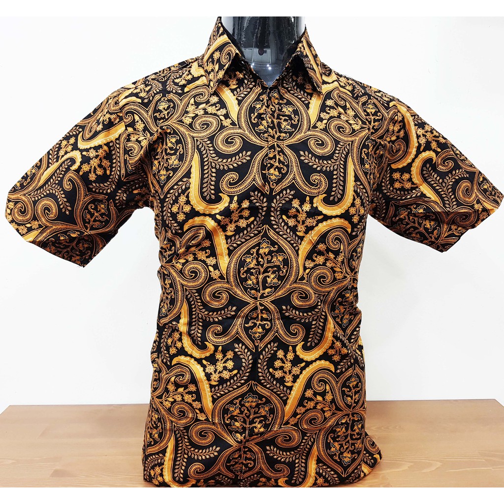 Batik for Men [READY STOCK] – Indonesian Batik Shirt 014 & 015 | Shopee ...