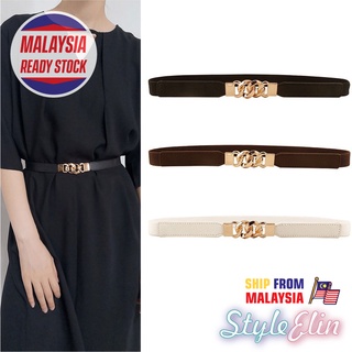 Fashion Golden Double Buckle Wide Elastic Canvas Stock Women Belt for  Ladies Cinch Stretch Belt Waistband Elastic Waistband - China Belt and Lady  Belt price