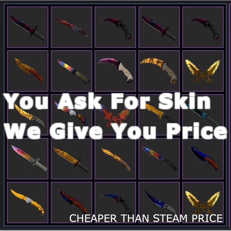 CSGO SKINS FOR SALE / KNIVES KNIFE GLOVES AGENTS MUSIC KITS ALL SKIN
