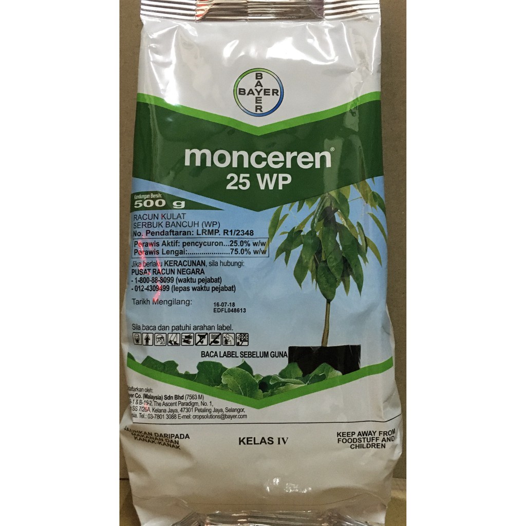 * ORIGINAL *Monceren 25WP 500g / racun kulat / hawar daun 