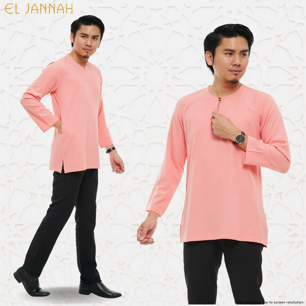 Kurta Idrees Men Lilac Red Brick Purple Pink Green Pastel Kurta Lelaki ...