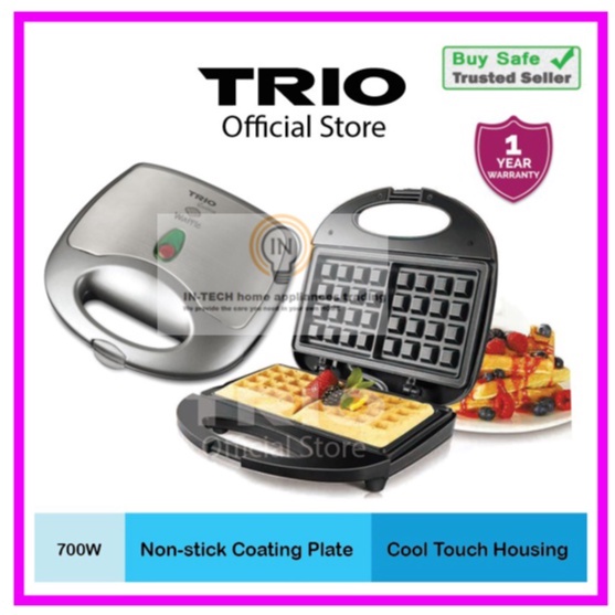 TRIO WAFFLE MAKER TWM9017 (MESIN WAFFLE) Shopee Malaysia