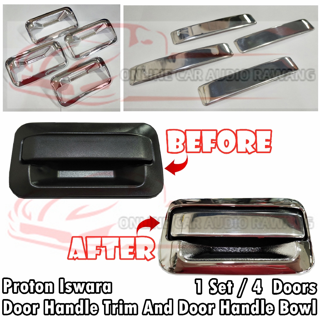 Proton Saga Iswara Door Handle Cover / Door Handle Trim / Door Handle
