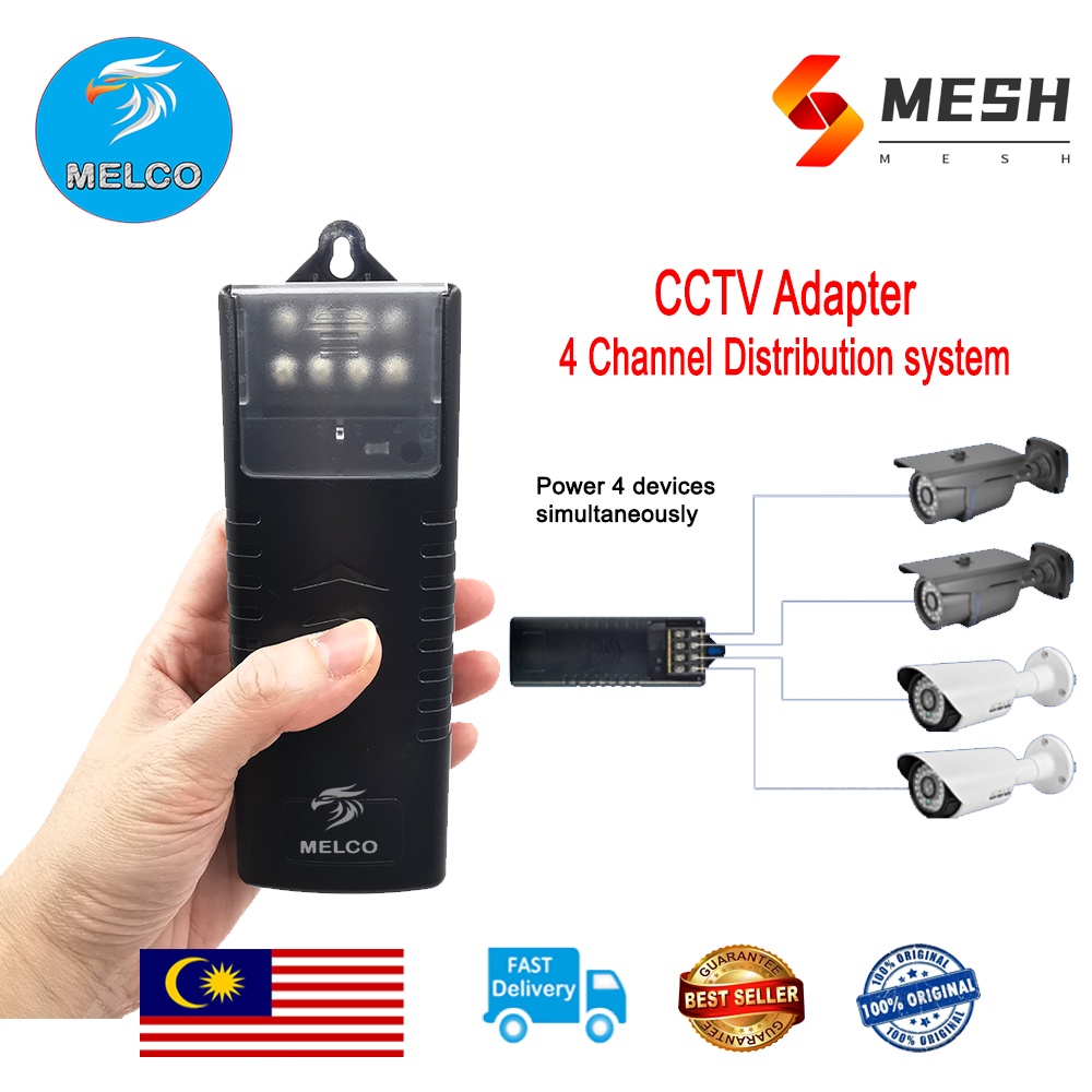 MESH Power Supply Adapter 12V 5A AC to DC | Shopee Malaysia