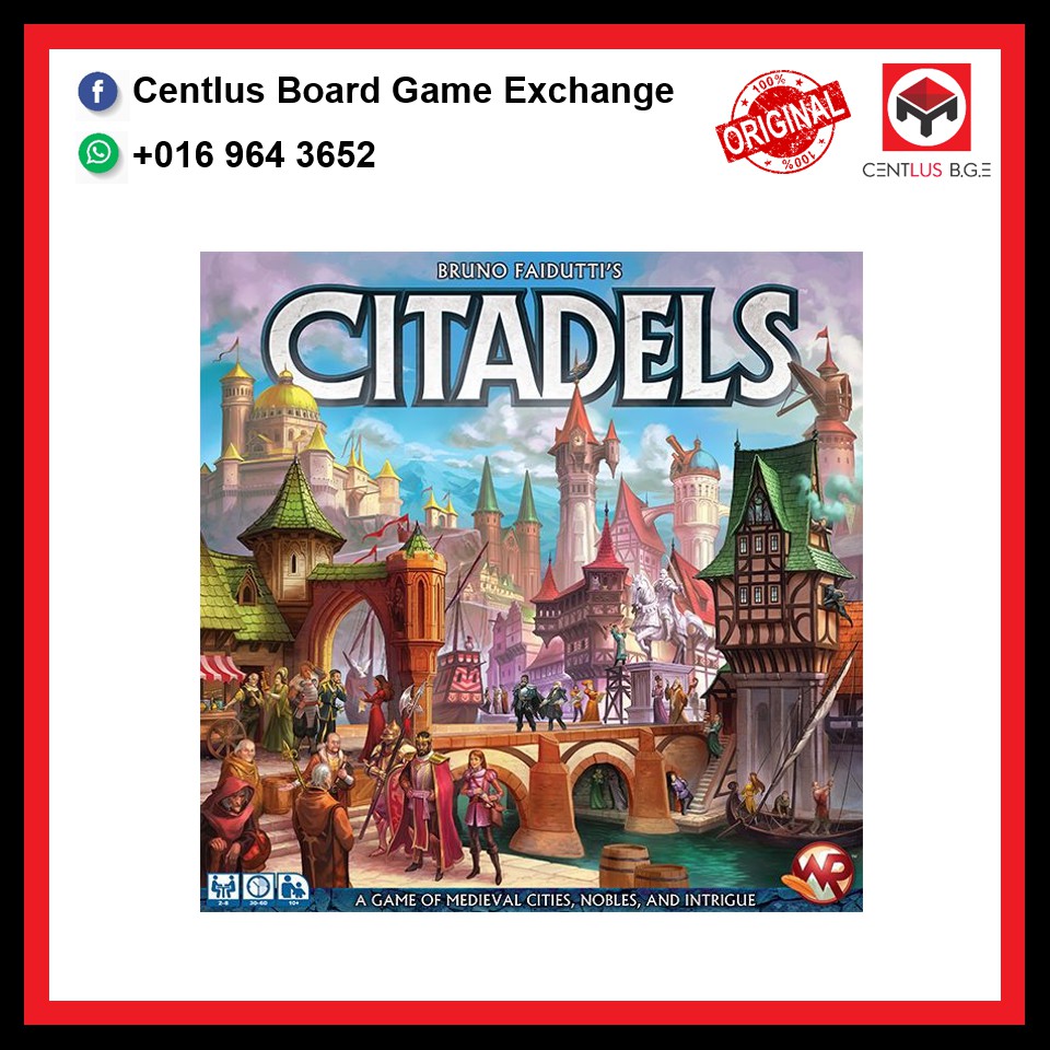 [Centlus] Citadels Card Game | Shopee Malaysia