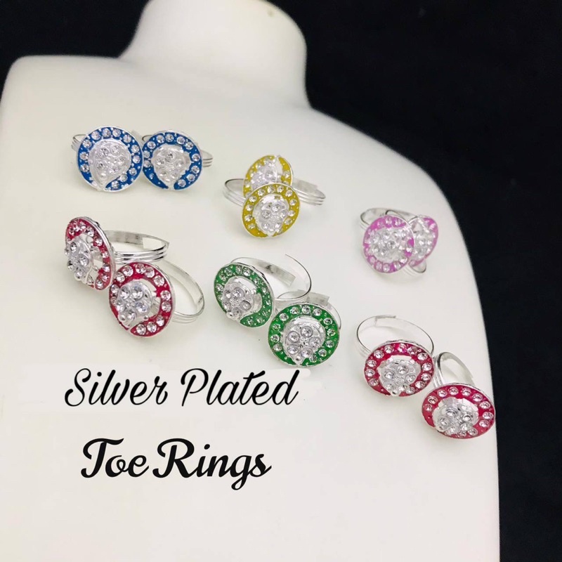 Nishaaz Designers Colourful Metti (Toe Ring) | Shopee Malaysia
