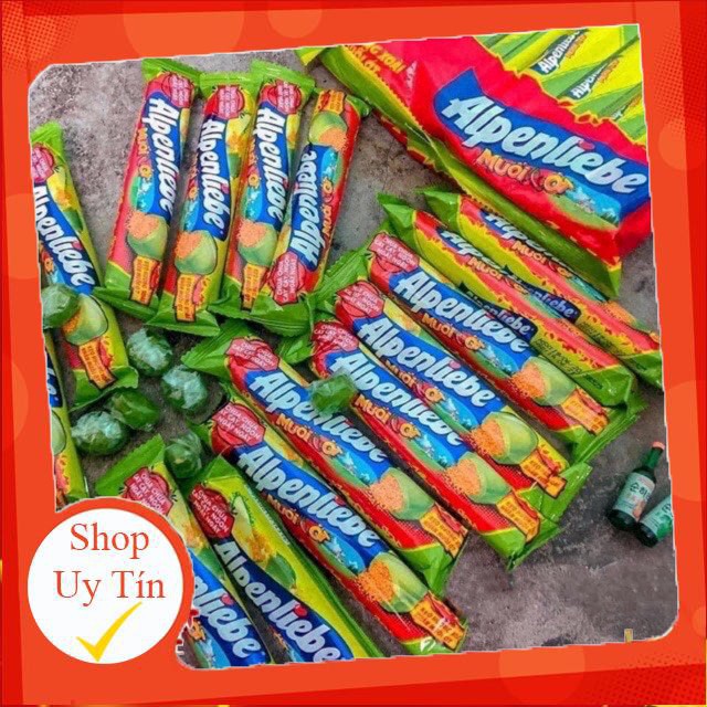 Alpenliebe Chili Salt Mango Candy 1 Bar Of 9 Tablets Alpenliebe Salt