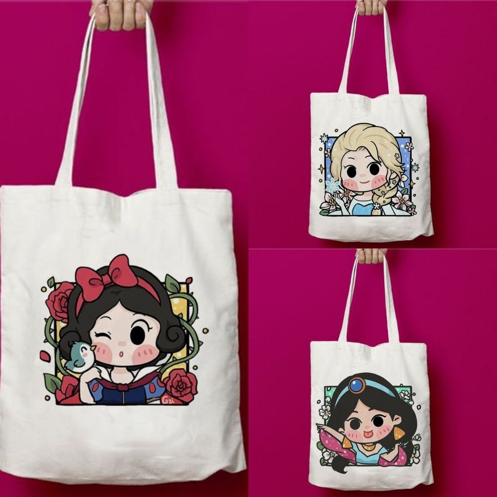 Disney princess best sale tote bag