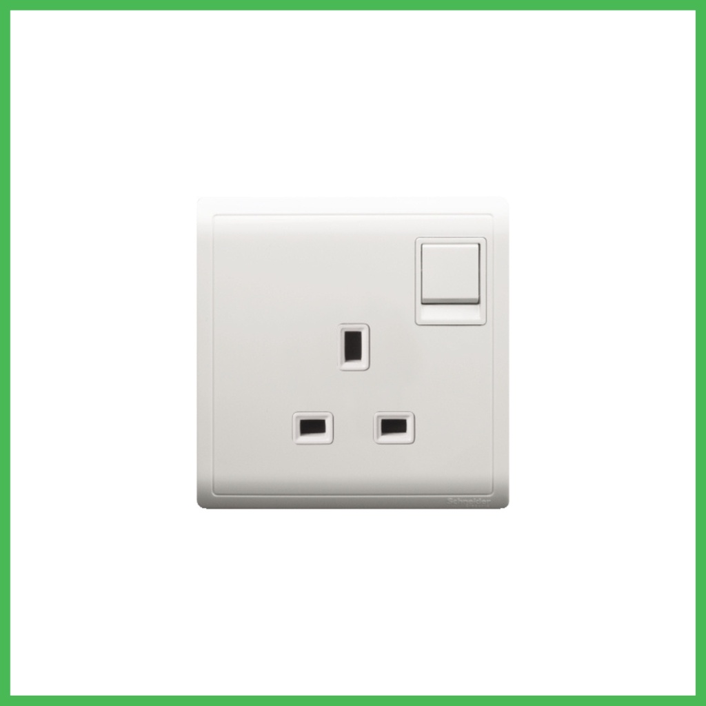 Schneider Pieno Switches & Sockets / 13A Switch Socket / Water Heater