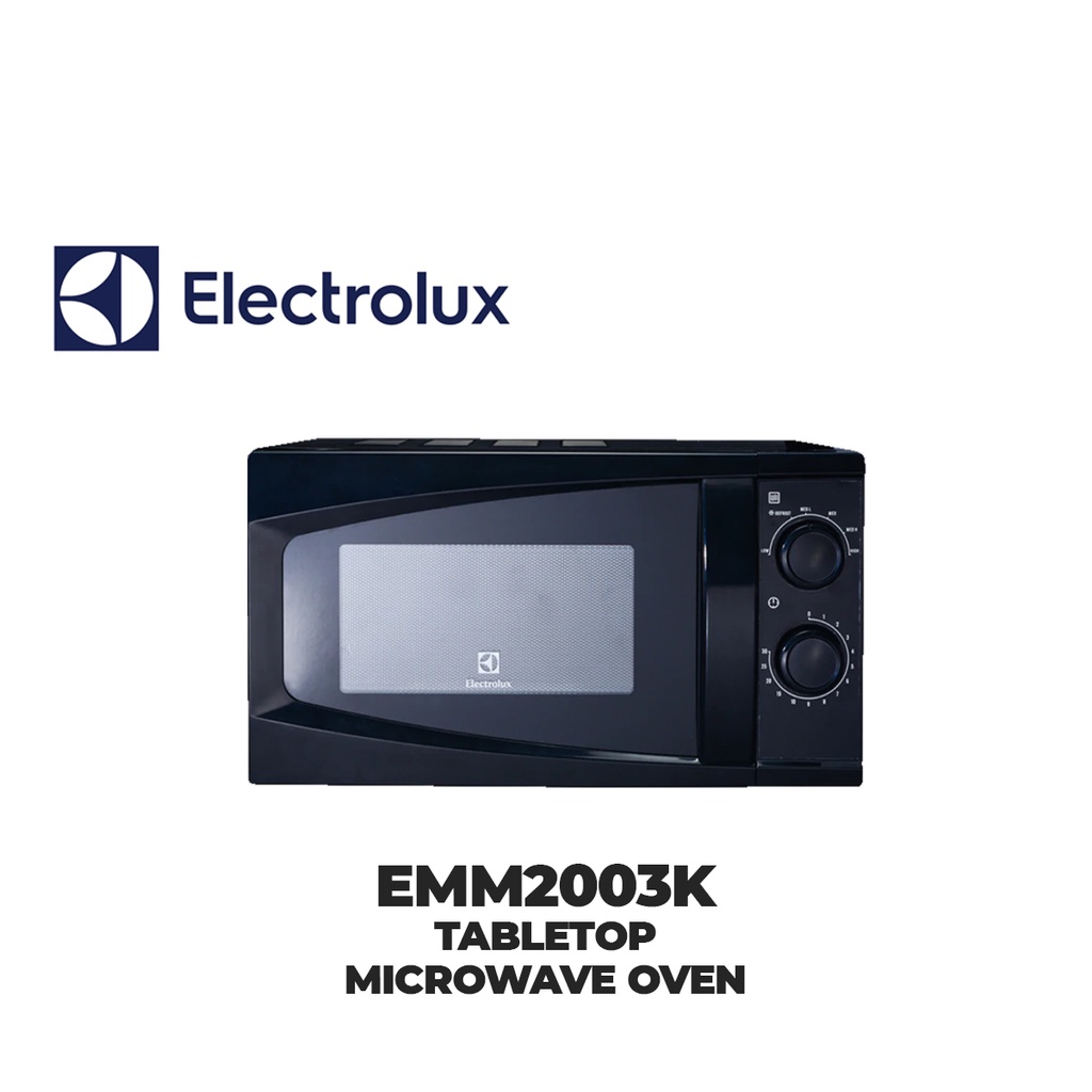 Electrolux EMM2003K 20L Tabletop Microwave Oven Shopee Malaysia