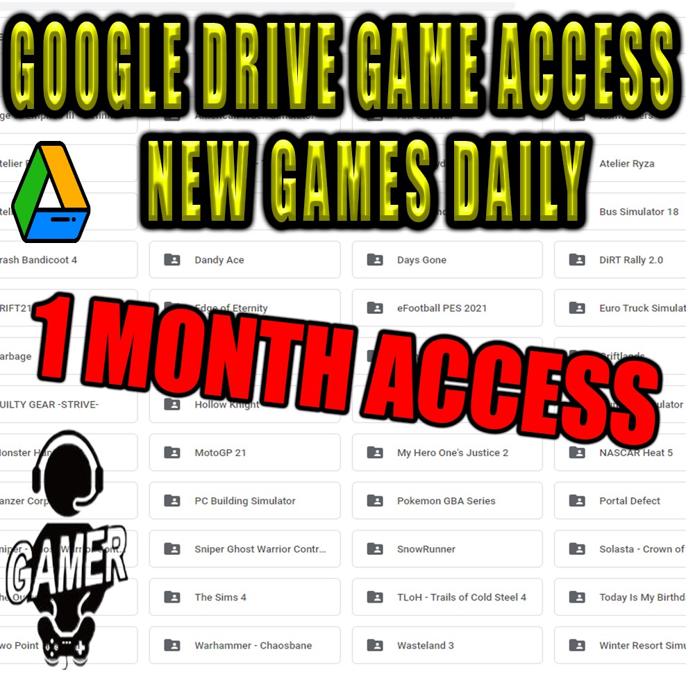 🔥🔥ALL PC GAMES GOOGLE DRIVE ACCESS SUBSCRIPTION🔥🔥 [PCOFFLINE] Digital