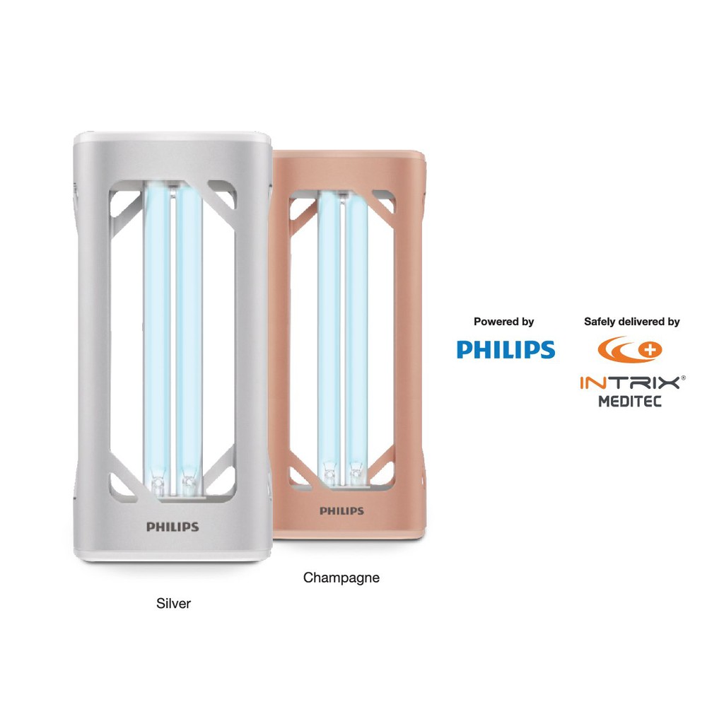 PHILIPS UVC DISINFECTION DESK LAMP 24W WITH SAFETY MOTION DETECT CUT ...