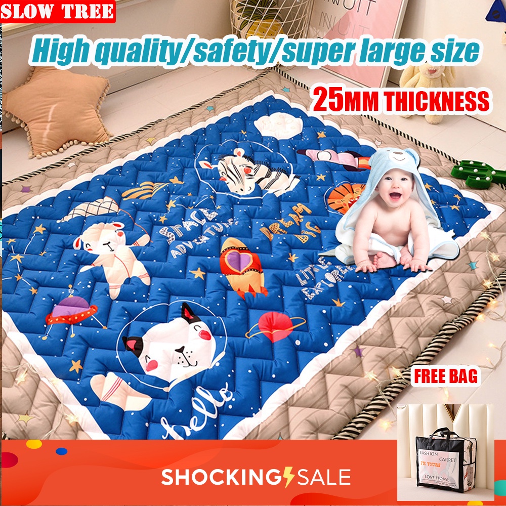 Cartoon Cotton Playmat Children's Thickening Baby Play Mat Crawling