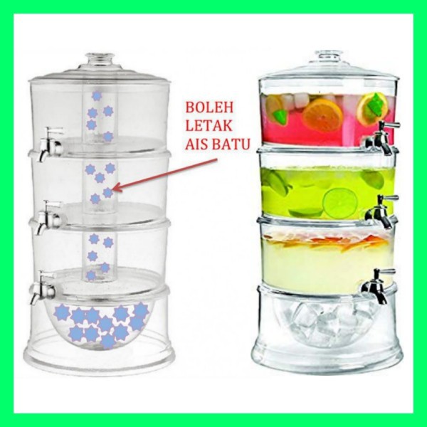 Acrylic water hot sale dispenser