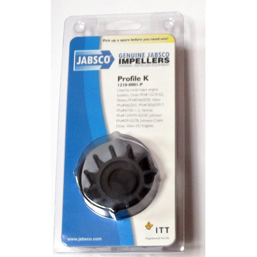 Jabsco 920-0001-P Marine Replacement Impeller (Neoprene, M...