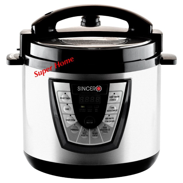 Sincero SPC 9001 Multifunctional 8 in 1 Pressure Cooker 6L