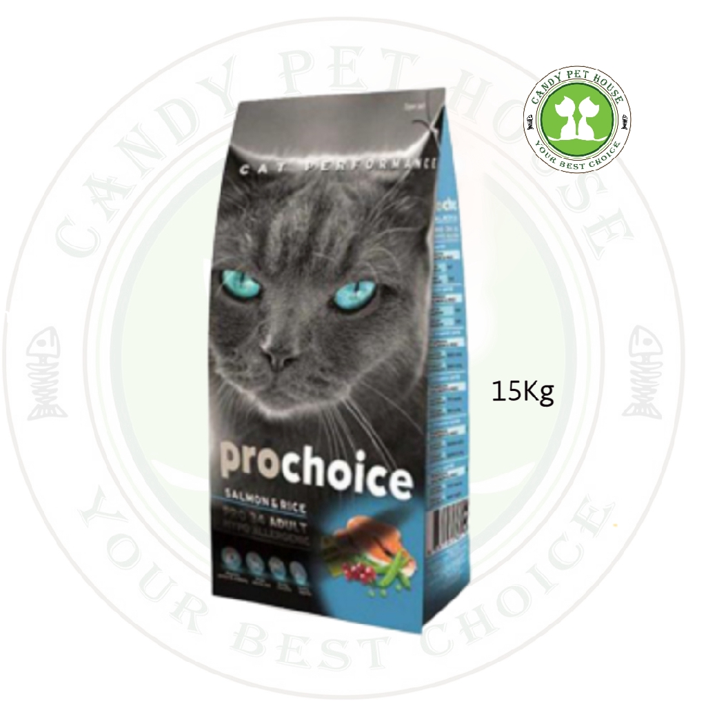 Pro Choice / Prochoice Salmon & Rice Cat Food Sensitive Skin (Blue