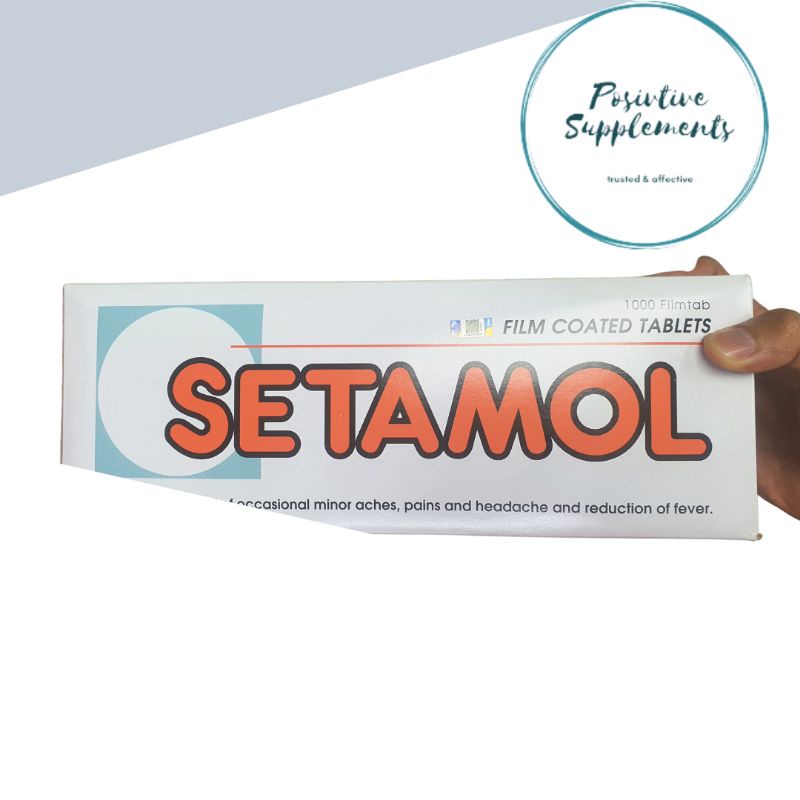 PARACETAMOL 500MG SETAMOL HOVID 10s (NEW PACKAGING ADAMOL) | Shopee ...