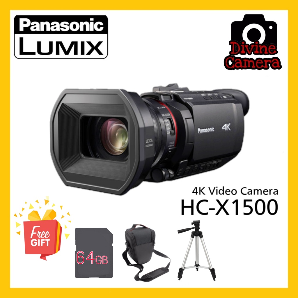 Panasonic HC-X1500 UHD 4K HDMI Pro Camcorder with 24x Zoom | Shopee ...