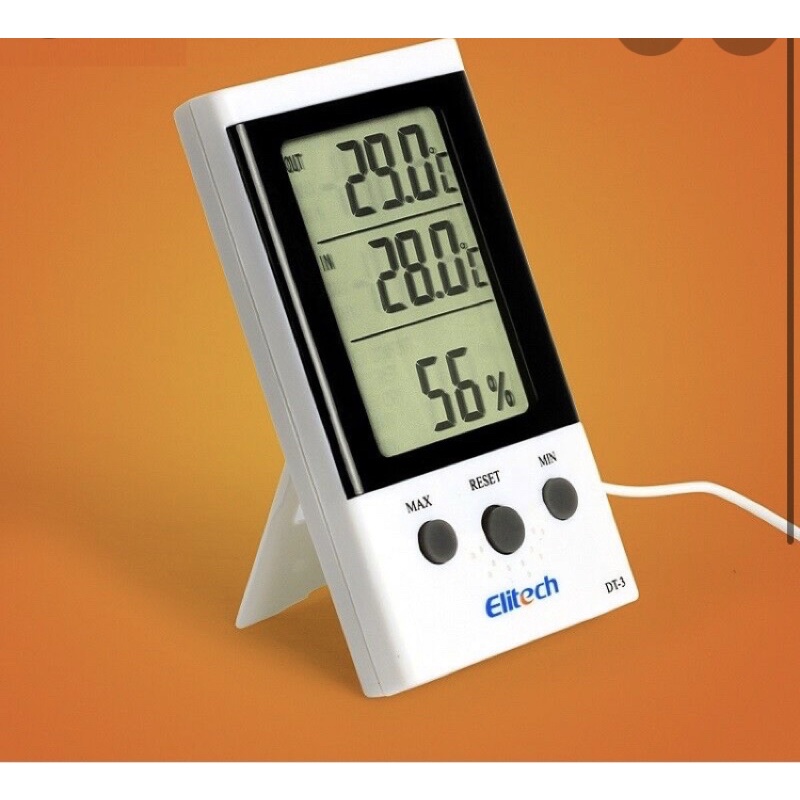 Elitech BT-3 Indoor/Outdoor Thermometer Hygrometer - Malaysia