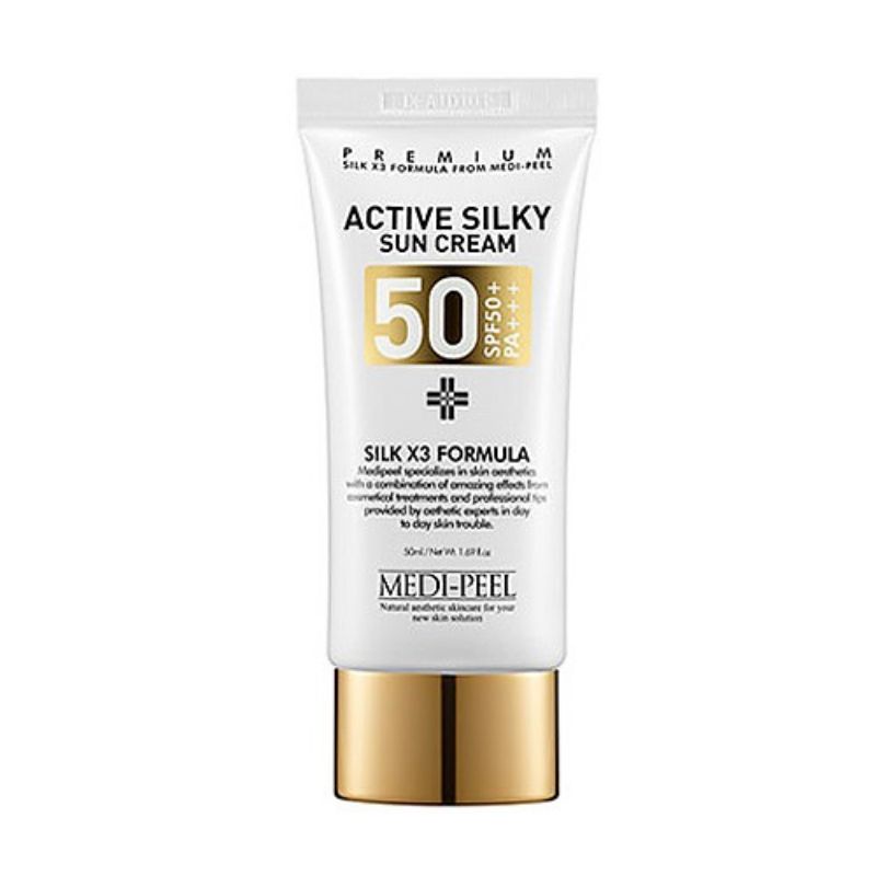 MediPeel Active Silky Sun Cream SPF50+ PA+++ 50ml | Shopee Malaysia