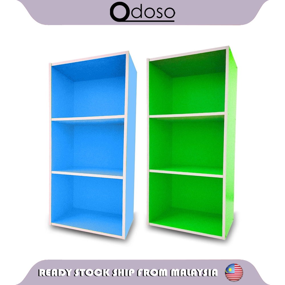 Bundle Deal SU01 DIY 3 Tiers Wooden Utility Shelf & Book Shelf